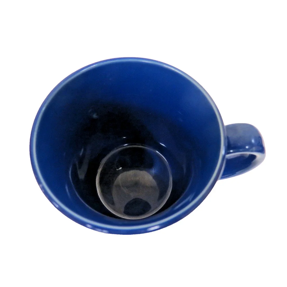 2 Pier 1 Festivale Royal Blue Coffee Mugs Tea Cups - Japan